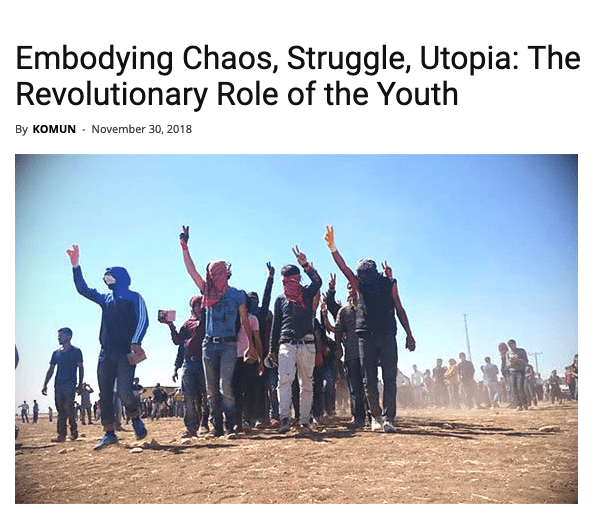 Embodying Chaos, Struggle, Utopia
